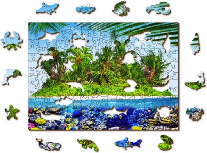 Wooden City Exotic Treasure Island (200)