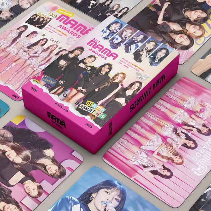 KPOP 55pcs/box G-IDLE MAMA AWARDS 2023 Photocard [Fotokaarten]