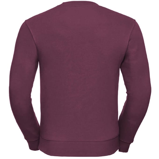 Russell Heren Authentieke Sweatshirt (Slimmer Cut) (Bourgondië)