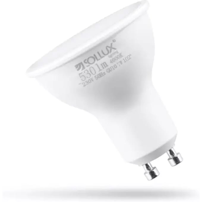 LED-lamp Sollux Lighting GU10 4000K 7W 530lm