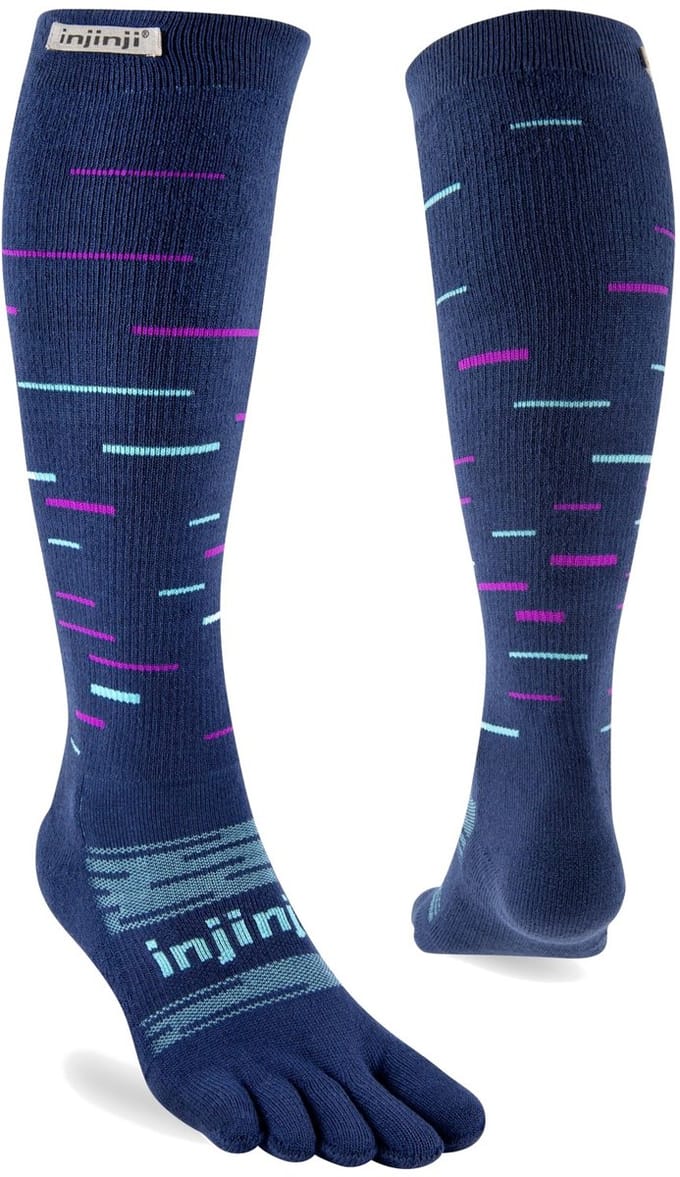 Injinji Snow OTC teensokken - Donkerblauw - 44-47 - Teensokken
