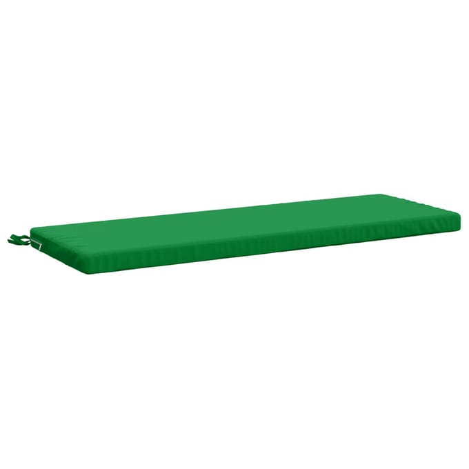 vidaXL - Bankkussen - SOEST - 100% - Polyester - Groen - 110 - x - 40 - x - 5 - cm