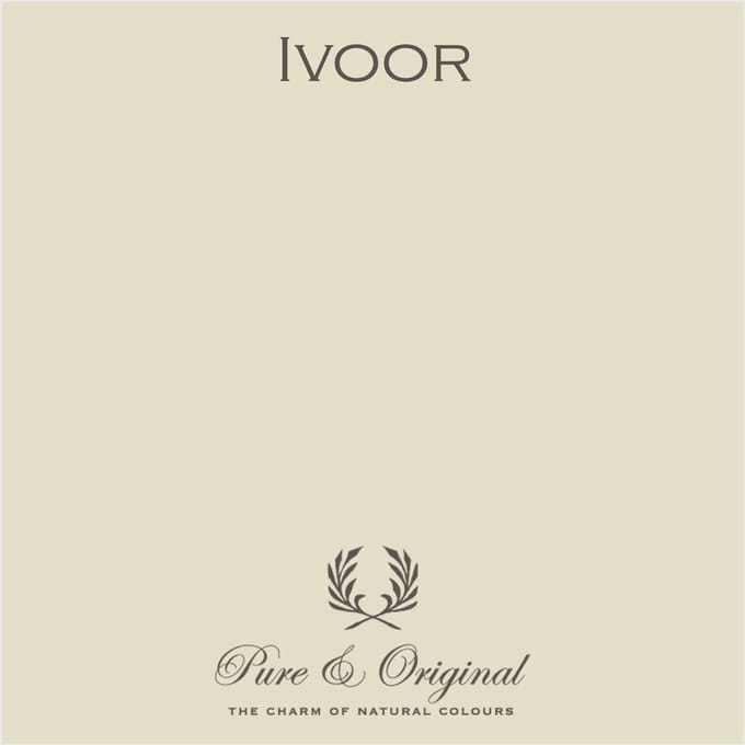 Pure & Original Licetto Afwasbare Muurverf Ivoor 2.5 L