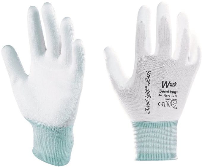 Beschermende handschoen Work SecuLight maat 7 (S) Wit