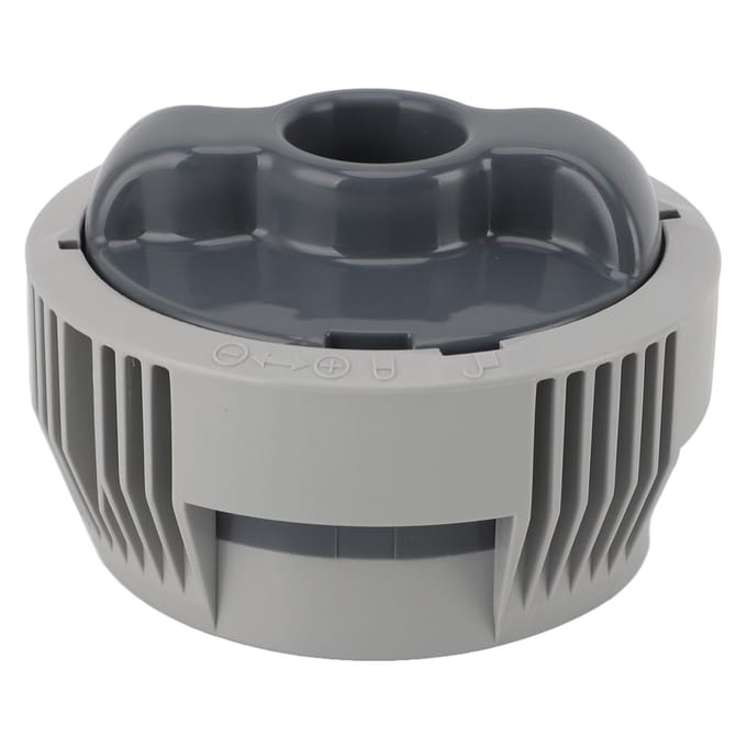 Chloor Dispenser Aansluiting 43mm Plastic Chloor Dispenser Vervangingsaccessoire Aansluiting voor P03821 black