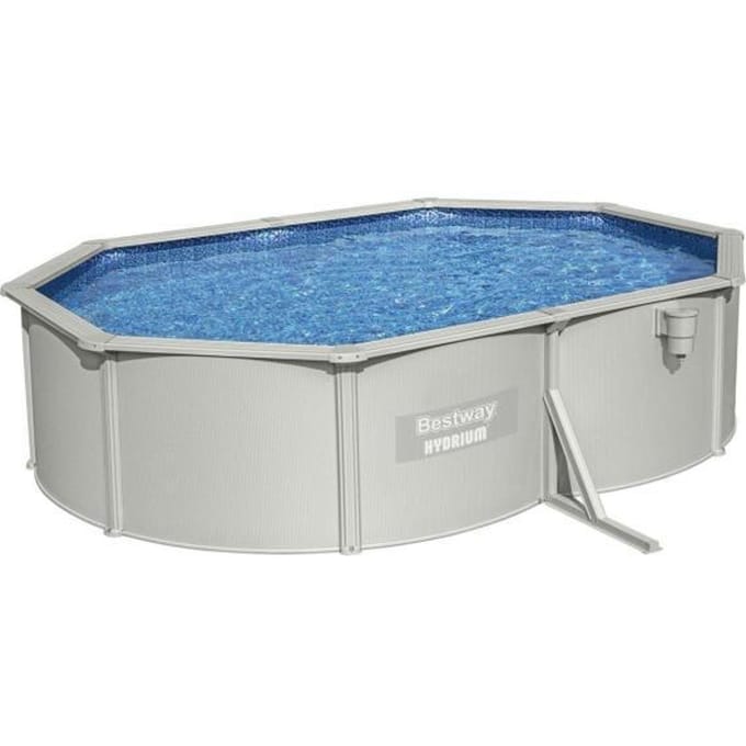 Bestway Opzetzwembad Hydrium Set Ovaal Met Zandfilterpomp Ø500x360x120cm