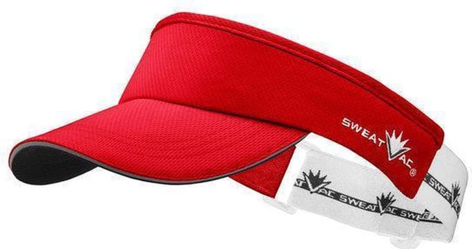 Sweatvac Race visor - Rood