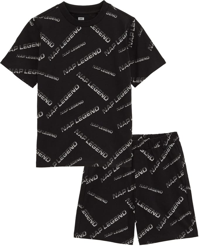 WE Fashion Jongens pyjama met print