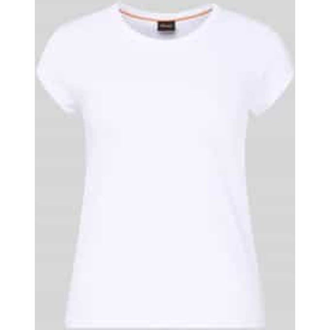 Slim fit T-shirt van Katoenmix Model 'C_ECUTE'