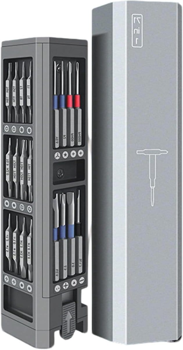 Schroevendraaier Set - Reparatieset Bits - Precisie Werk - 71 Delig - 15 cm Lengte - Meerkleurig