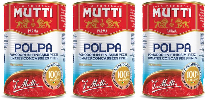Mutti Polpa 3 x 4050 gram
