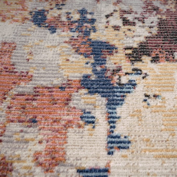 Binnen- en buitenkleed Torino multicolor 160 cm rond