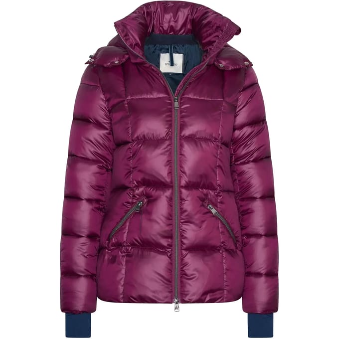 Hv Polo - Jacket Hvpchrissy - Dark Berry - XL (42)