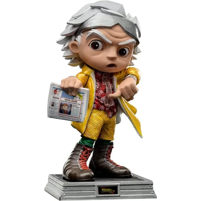Back to the Future ii verzamelfiguurtje Iron Studios Mini Co. Doc Brown