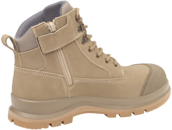 Werkschoenen Carhartt Detroit Khaky met rits S3 SRC HRO