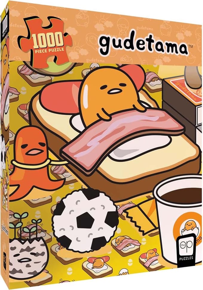 Gudetama: Work From Bed Puzzel - Legpuzzel 1000 Stukjes - Sanrio - USAopoly
