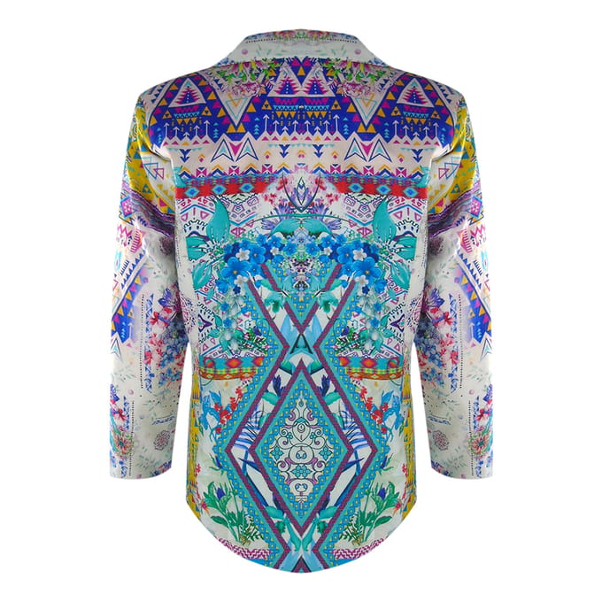 Inoa Fashion Popoloca Veelkleurige Boyfriend-jas