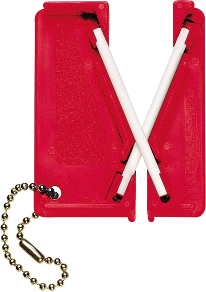 Lansky Mini Crock LCKEY Messenslijper - Keramisch, compact en draagbaar