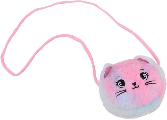 Pluche portemonnee kat 3 ass. 27701