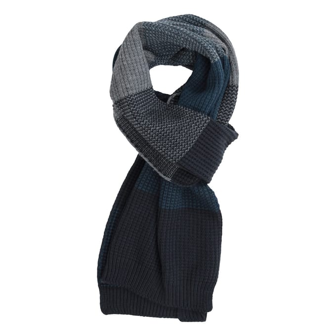 Mountain Warehouse Heren Mirka Gebreide Sjaal (Petrol)