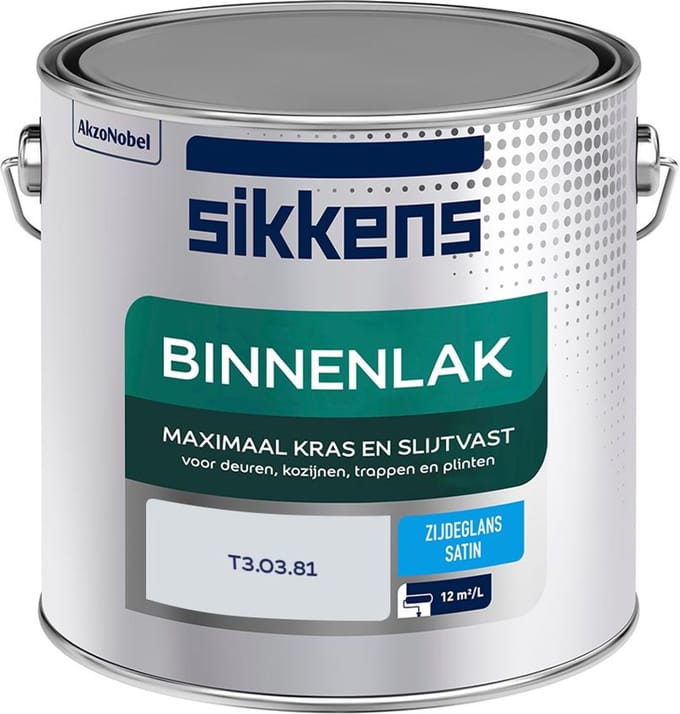 Sikkens - Binnenlak Zijdeglans - T3.03.81 - Mengverf - 2,5 L