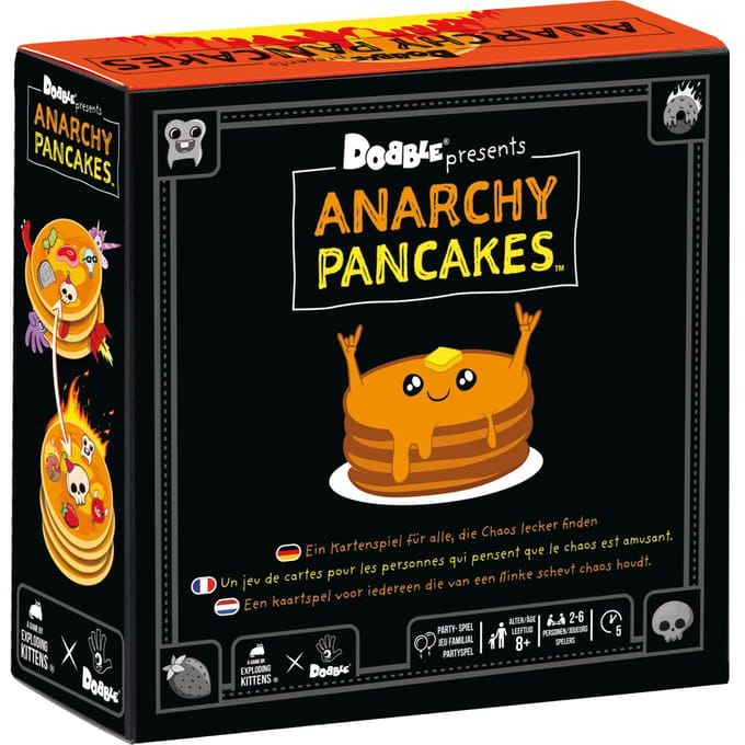 Zygomatic Dobble Anarchy Pancakes - Kaartspel met pannenkoeken