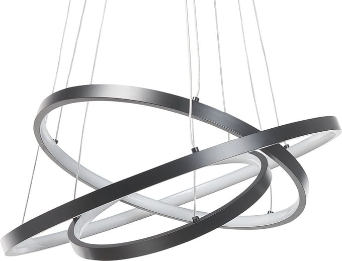 ATREK - Hanglamp - Zwart - Aluminium