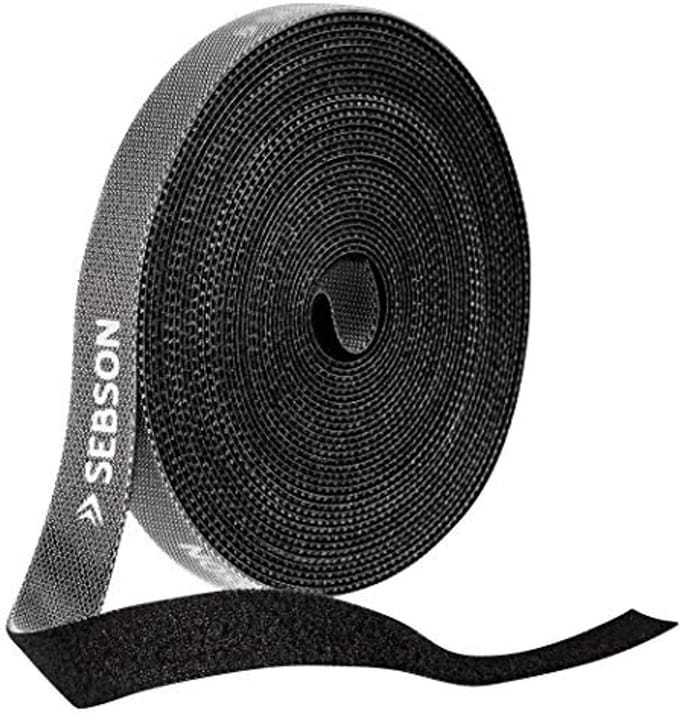Herbruikbare Velcro Kabelbinder Roll 12mm x 15m – Variabele Sluiting voor Kabels