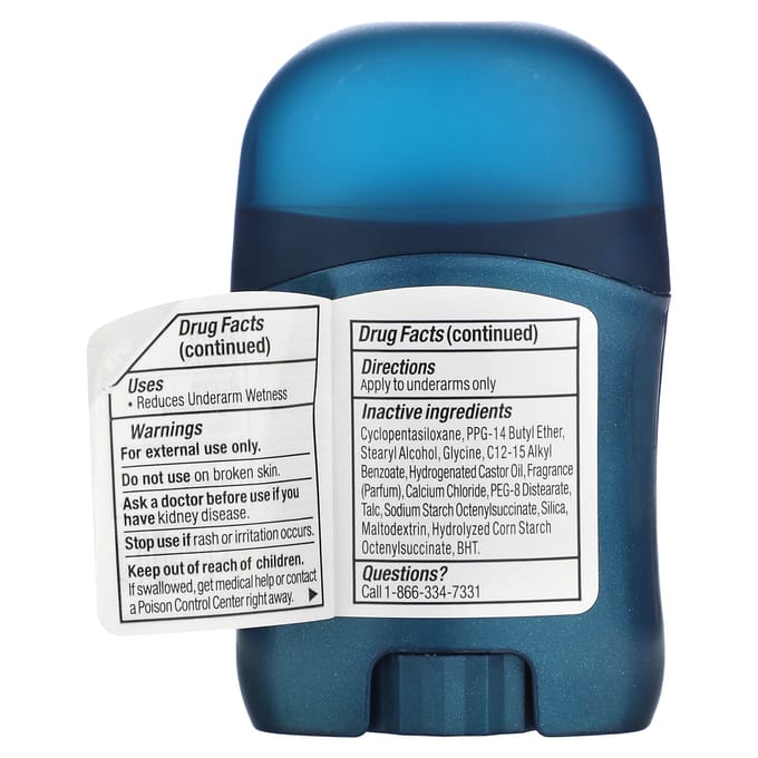 Advanced 72 uur Motionsens, Zweet Antiperspirant Deodorant, Cool Rush, 14G(0.5oz) blue