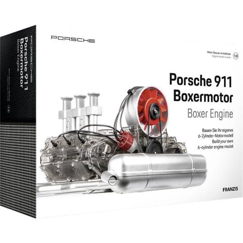 Franzis Porsche 911 Boxermotor - Modelbouw Boxer Engine Kit met Geluid - 1:3