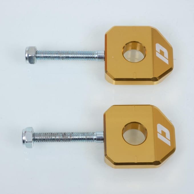 Kettingspanner Doppler voor Motor Gilera 50 GSM Ø12mm / goud Nieuw