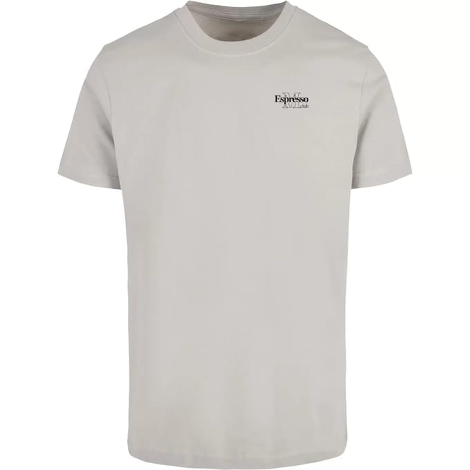 Mister Tee - Espresso M Club Heren T-shirt - S - Grijs