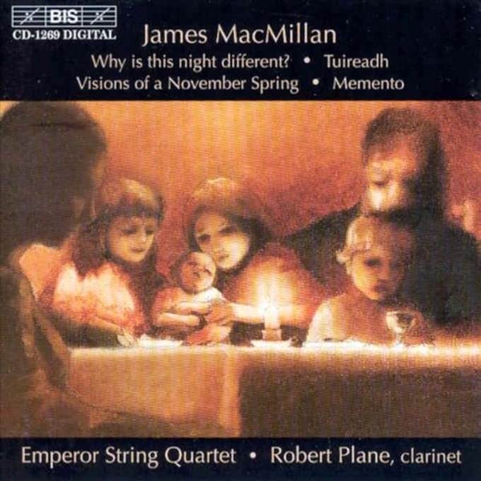 Robert Plane & Emperor String Quartet - MacMillan: Visions Of A November Spring|Memento|Tuireadh (CD)