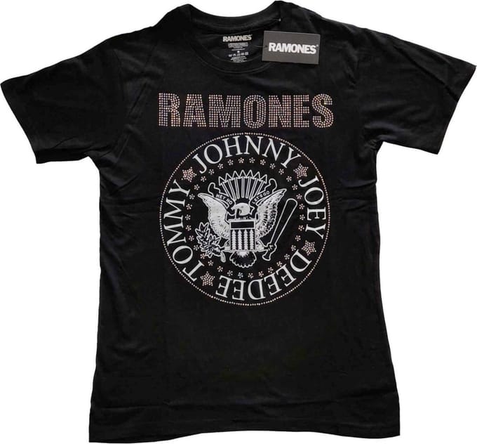 Ramones - Presidential Seal Kinder Tshirt - Kids tm 2 jaar - Zwart