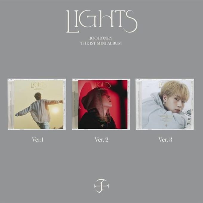 JOOHONEY(MONSTA X) VERLICHTING Jewel Ver. + Gratis geschenk VER 2 white
