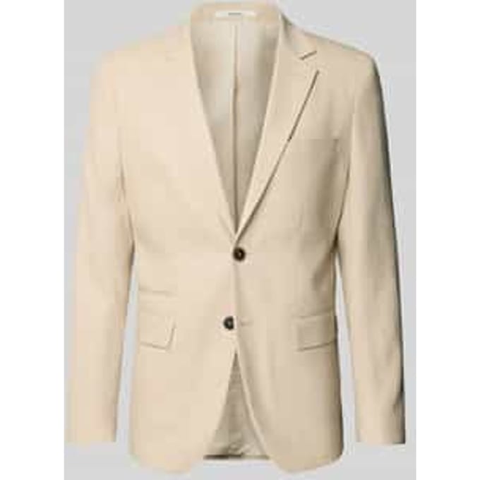 Slim fit colbert met wol Model 'SLIM-NEIL'