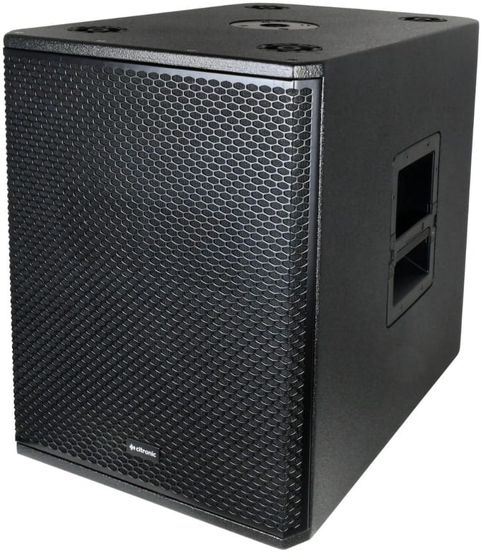 Citronic CORVA-12SA actieve subwoofer 12 inch 700W RMS met DSP-display