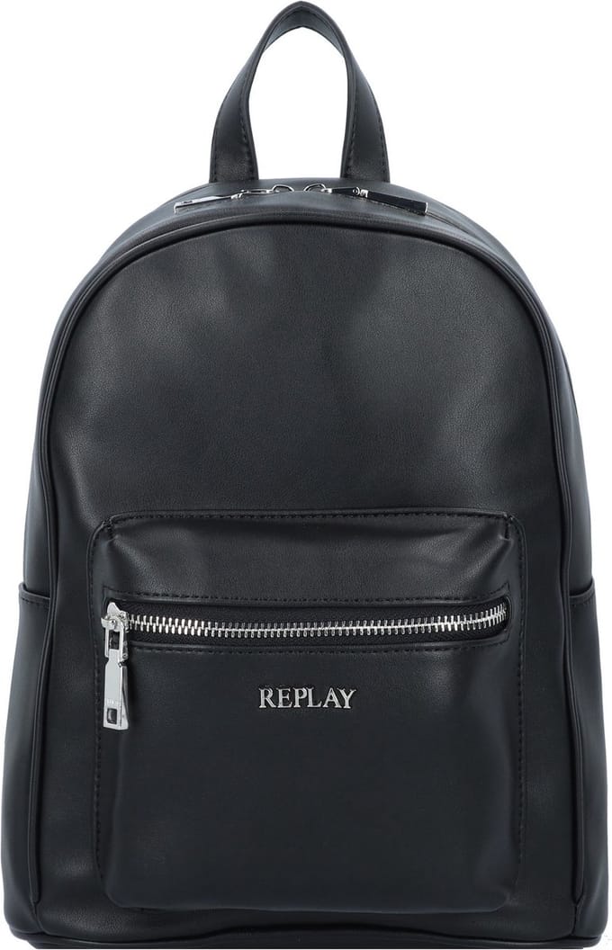 REPLAY Rugzak Backpack Black Zwart