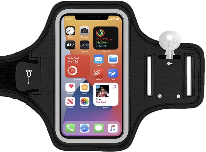 Mobiele houder / mobiele armband voor hardlopen
