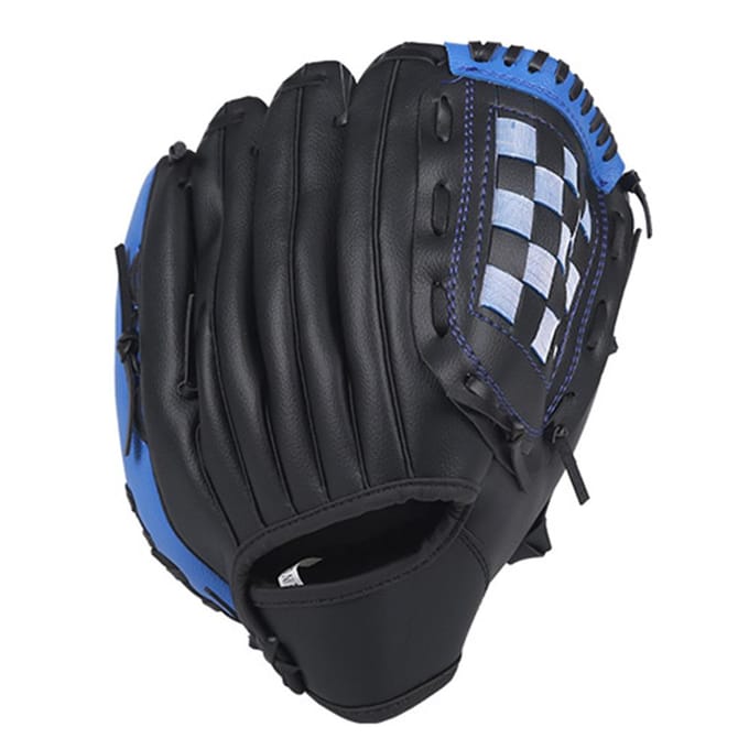 Honkbalhandschoen van 10,5 / 11,5 inch voor linkerhand 10.5 inch zwart/blauw