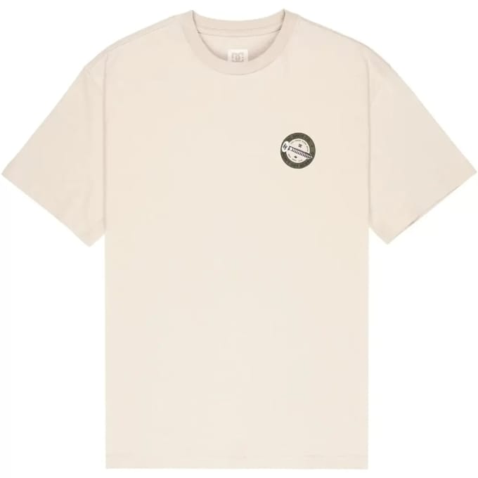 Dc Shoes Screwed Up T-shirt Met Korte Mouwen Beige L Man