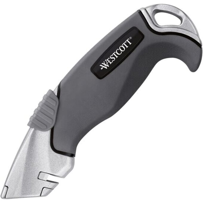 Westcott snijmes - 18mm - aluminium - met schuifsluiting - AC-E84023