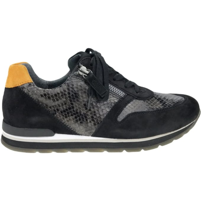 Gabor 56.369.33 - dames sneaker - Zwart - maat 38.5 (EU) 5.5 (UK)