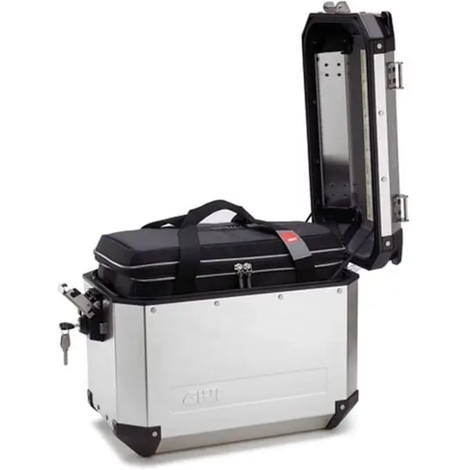 Motorfiets koffer Givi Trekker Outback Monokey Cam-Side 48 L gauche