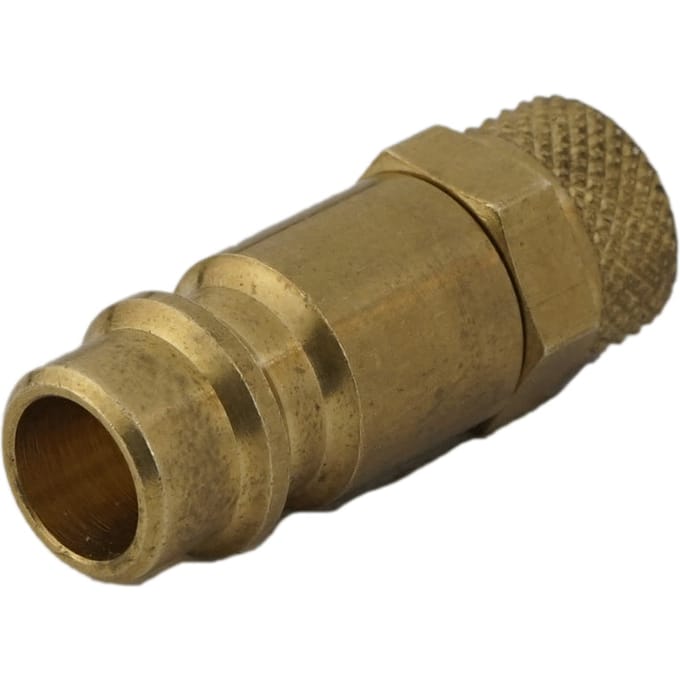 Messing DN 7.2 (Euro) Luchtkoppeling Insteeknippel 6x8 mm Push-On [2 Stuks]