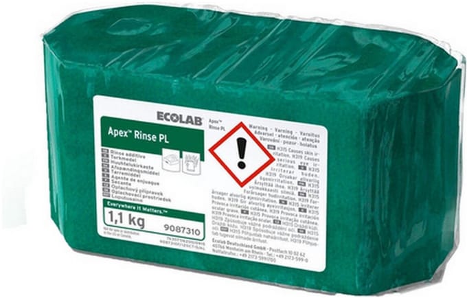Ecolab Apex Rinse HD = 2 tabletten van ieder 1100 gram