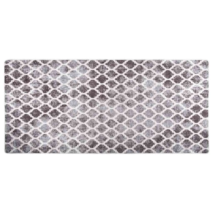 vidaXL - Vloerkleed - wasbaar - 80x300 - cm - meerkleurig