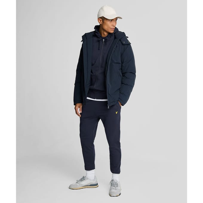 Herenbroek Lyle And Scott Skinny Sweatpants in Navy