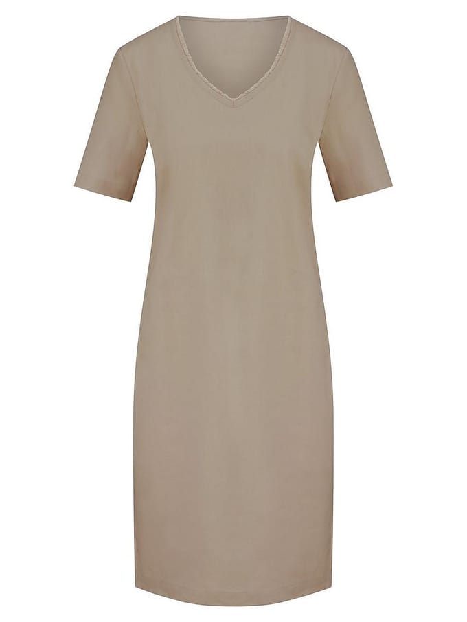 Jurk Van Peter Hahn beige