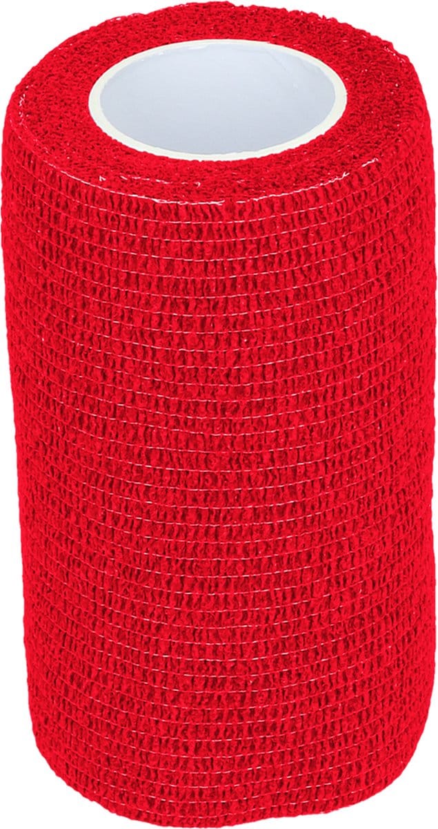 Excellent Bandage Animal Profi - Zelfklevend - Tape - Elastisch - Bandage dieren - Rood - 4,5 M X 10 CM